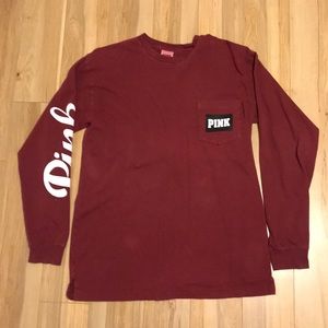 PINK long sleeve tee